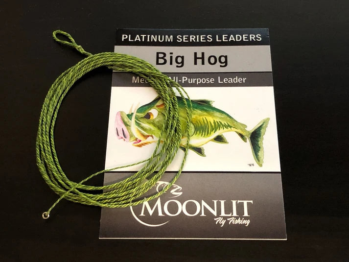 Moonlit Platinum Big Hog Furled Leader (Medium All-Purpose)
