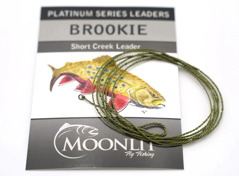 Moonlit Platinum Brookie Short Furled Leader