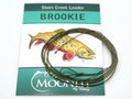 Moonlit Brookie Short Furled Leader (Blue Line Leader)
