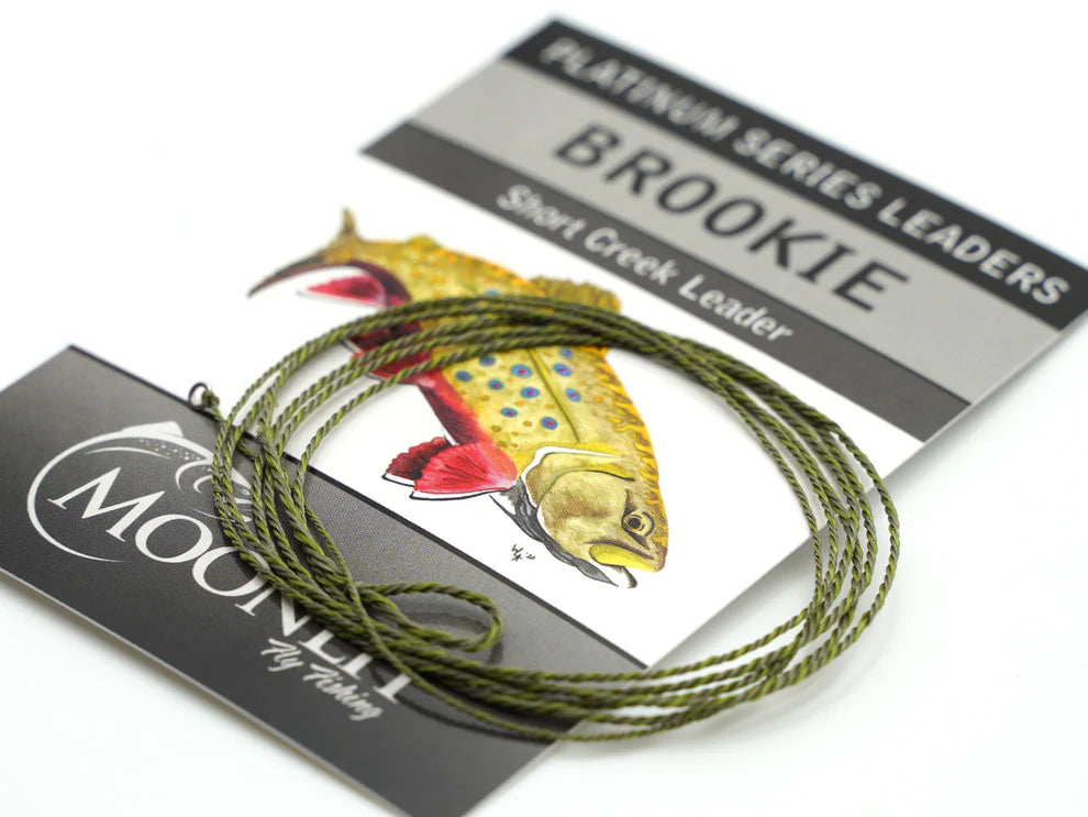Moonlit Platinum Brookie Short Furled Leader